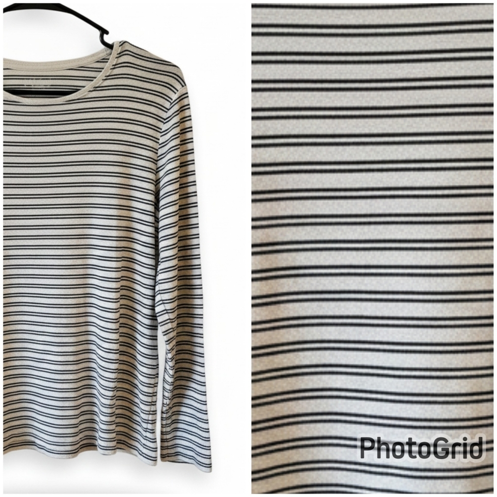 Striped Long Sleeve Top